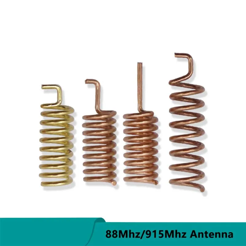 100pcs Remote Contro Lora Omni Internal Coil Aerial 868Mhz 915Mhz Helical Solder Spring Antenna for Transmitter