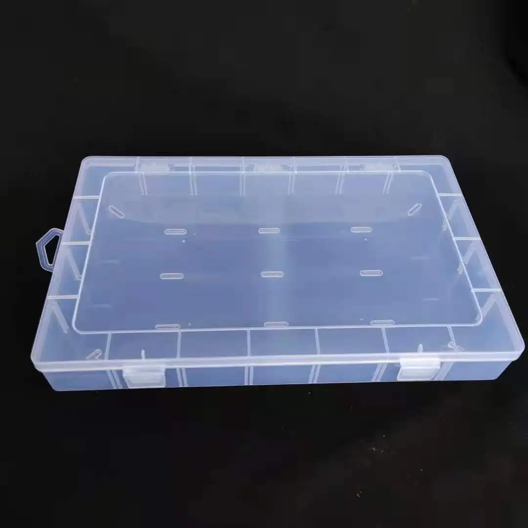 Large Removable 28 Grid Plastic Storage Box Stationery Fishing Gear Jewelry Hardware Tools Medicine Storage and Sorting Box