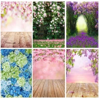 shengyongbao thick cloth photography backdrops prop flower wall wood floor wedding theme photo studio background 1911 cxzm 16