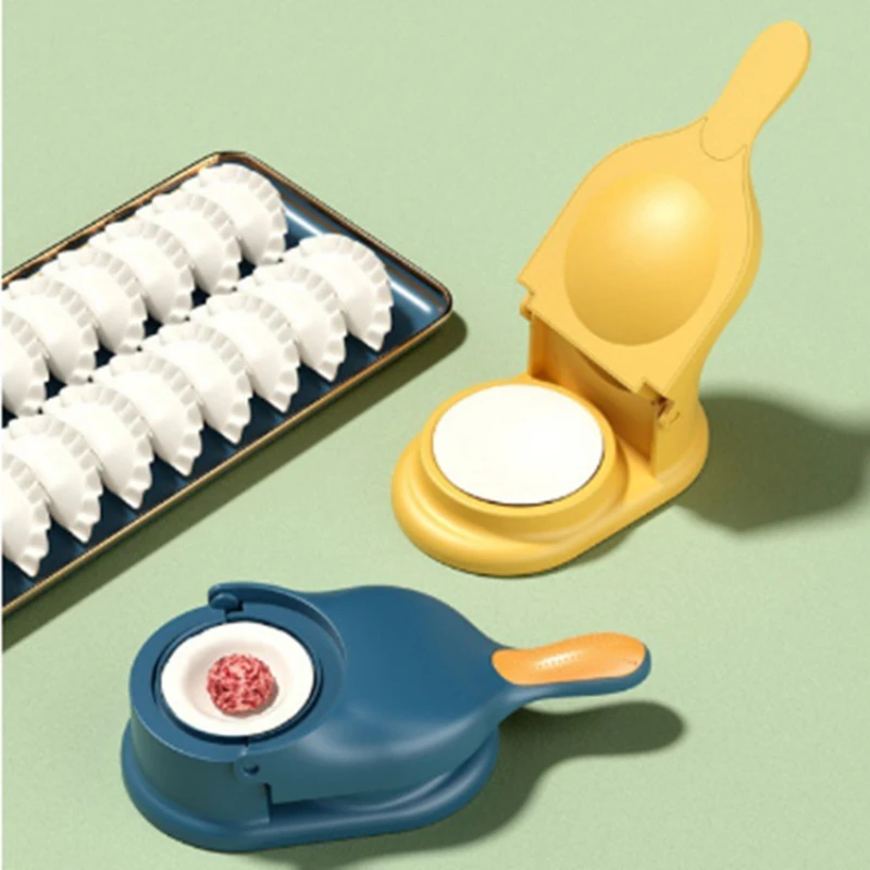 

2 в 1 клецки плесень клецки кожи прокатки теста труда экономии кухонный инструмент пельмени из теста машина клецки производитель упаковки инструменты