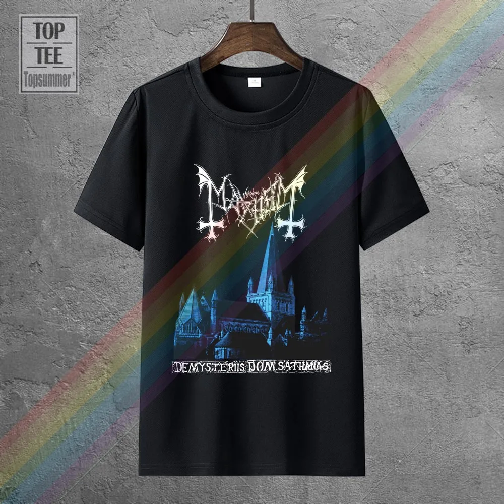 Mayhem De Mysteriis Shirt S M L Xl Xxl Black Metal T-Shirt Official Band Tshirt