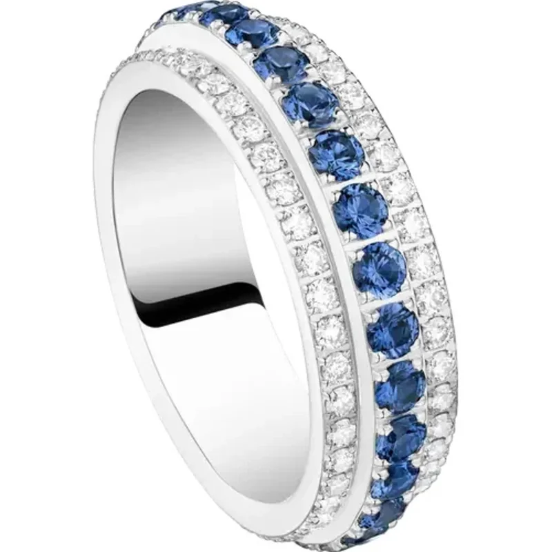 Кольца Piagetes Из Стерлингового Серебра 925 Пробы Элегантный Дизайн Доступная Цена