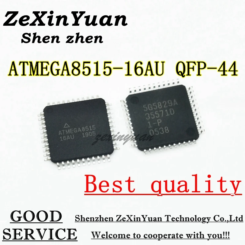 2 шт./лот ATMEGA8515-16AU ATMEGA8515-16 ATMEGA8515 TQFP-44 микропроцессор