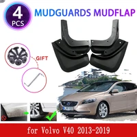 4pcs for volvo v40 2013 2014 2015 2016 2017 2018 2019 mudguards mudflap fender mud flaps splash mud guard protect accessories