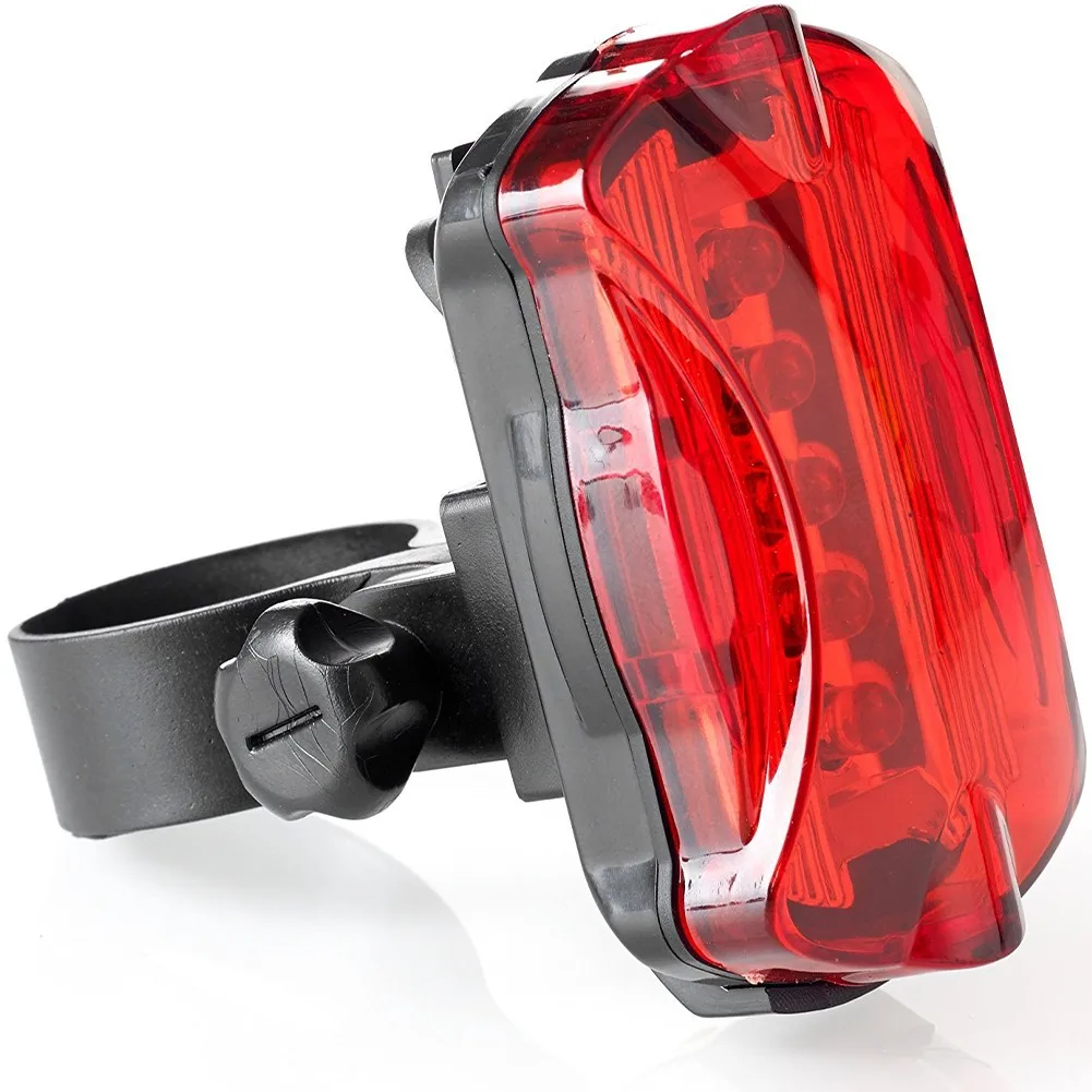 

Bike Light Bike Rear Tail Light Riding 5 LED Night Riding Plastic Replacement Safety Super Bright Waterproof Bicycle