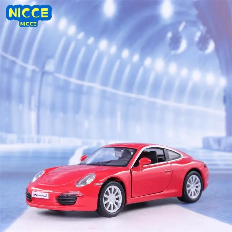 

Nicce 1:36 Porsche 911 Carrera S Sports Car Pull Back Car Model Car Metal Alloy Toy Car for Kid Gifts Collection F204