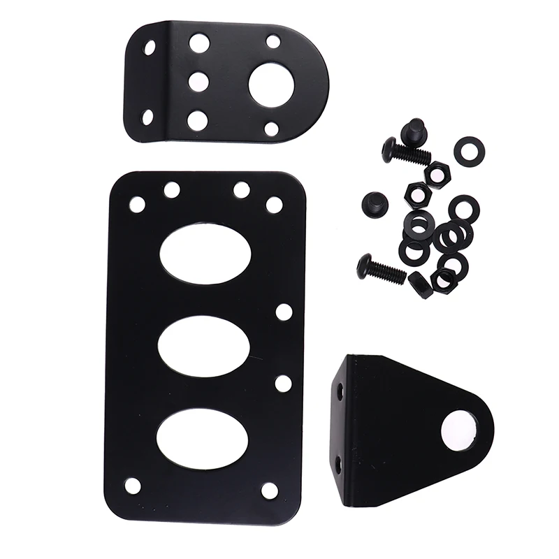 

1Pcs Motorcycle Side Mount Tail Light License Number Plate Bracket For Harley