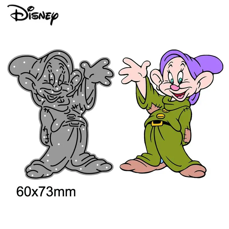 Disney Dopey металлические трафареты Белоснежка и семь гномов высечки для