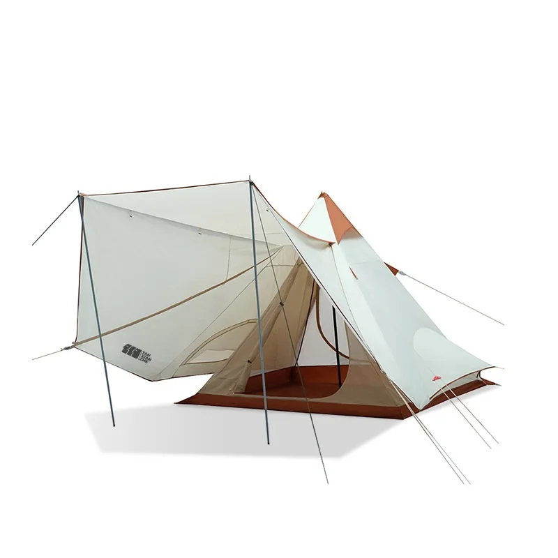 Новый стиль высокое качество большая Всесезонная семейная палатка Tipi для улицы
