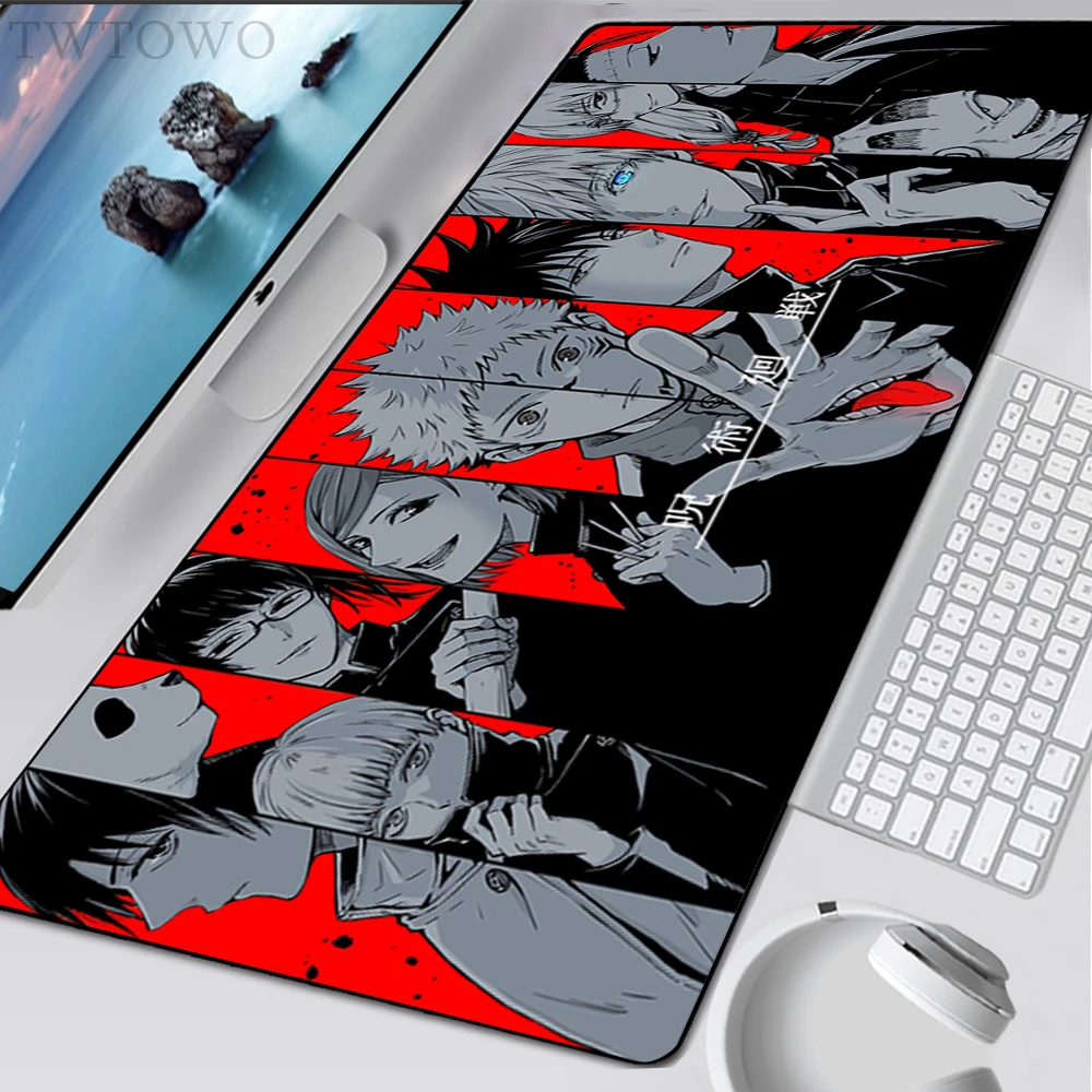 

Mouse Pad Gamer Custom XXL Computer Desk Mats keyboard pad Jujutsu Kaisen Carpet Office Natural Rubber Gamer Mouse Mat Mice Pad