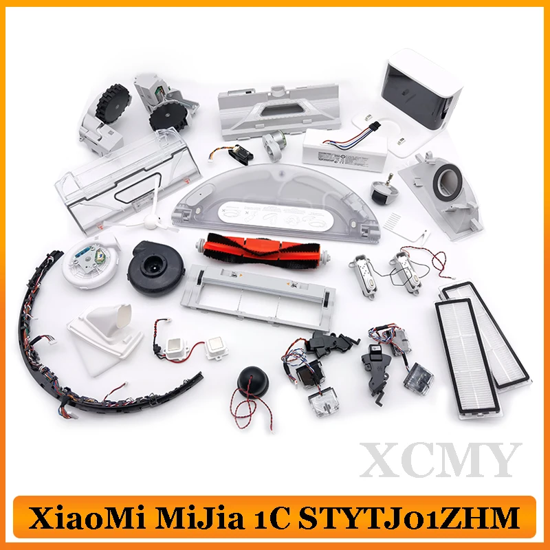 

For XiaoMi Mijia 1C STYTJ01ZHM Mi Robot Vacuum Mop Replacement Parts Water Tank Dust Box Wheel Mop Cloth Charging Pile Motor