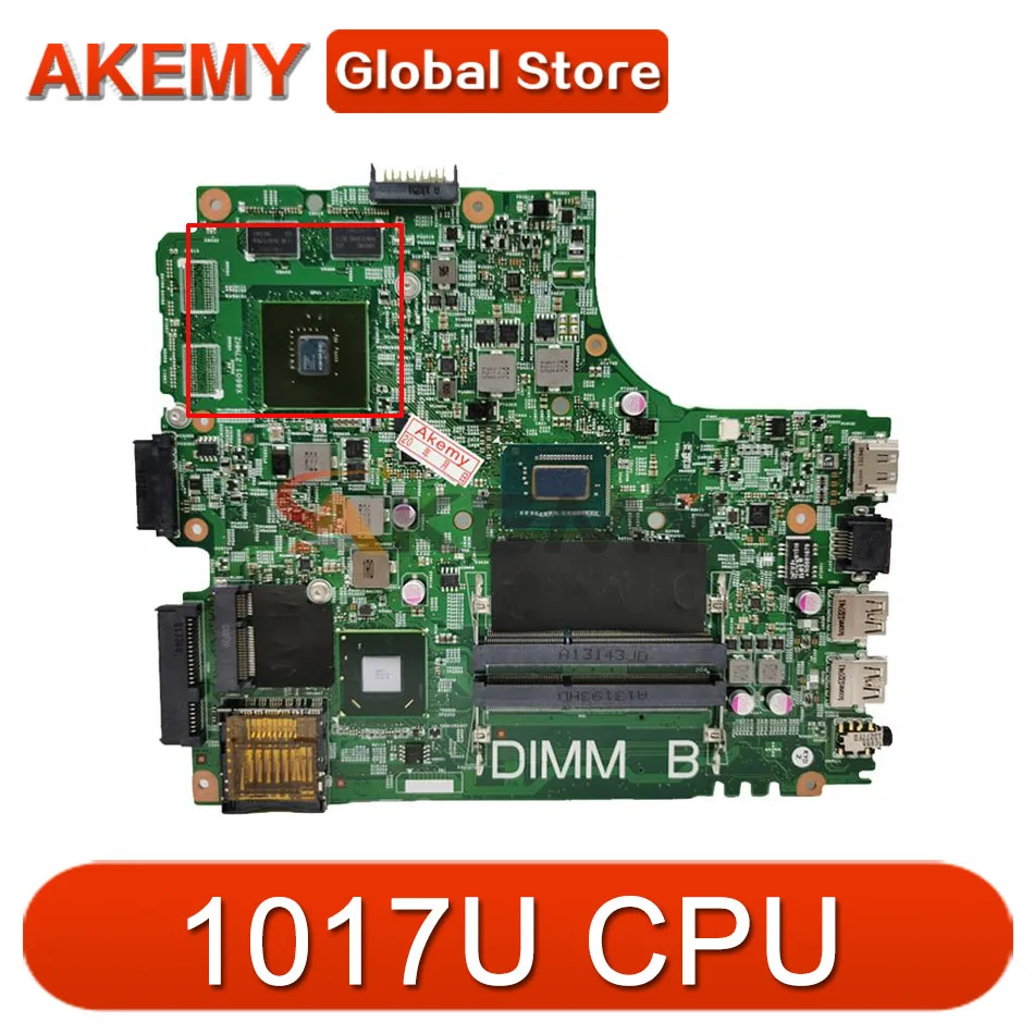 

CN-0PN2G1 PN2G1 For Dell Inspiron 2421 3421 5421 Laptop Motherboard 12204-1 PWB:5J8Y4 With 1017U N13M-GSR-B-A2 100% Tested