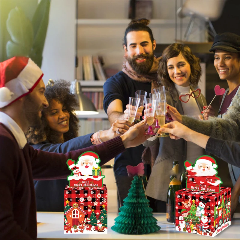 Рождественская копилка для наличных держатель денег-сюрприза креативный способ