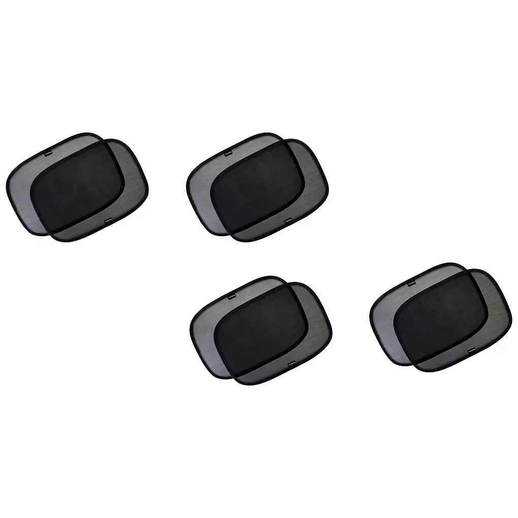 

Упаковка из 4 автомобильных боковых солнцезащитных теней Съемная Солнцезащитная Складная внутренняя самоклеящаяся дышащая Солнцезащитна...