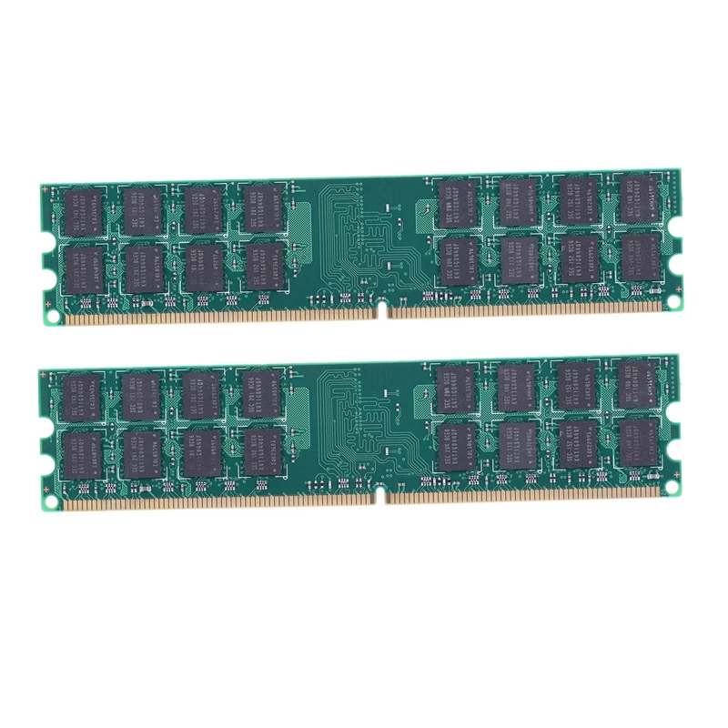 

2 шт., оперативная память DDR2 4 Гб, 1,5 в, 800 МГц