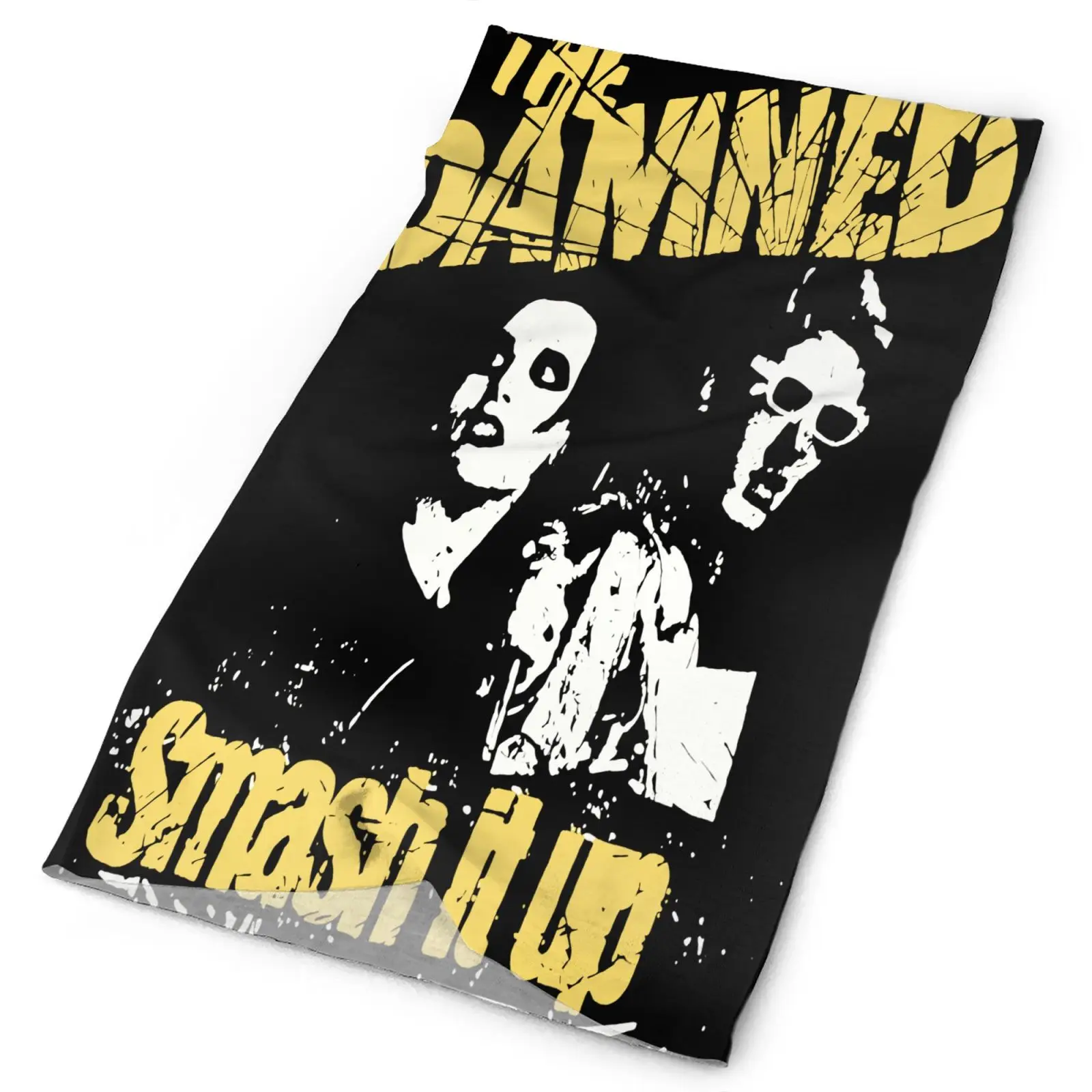 

Мужской шарф-Бандана The Damned ударить его, мужская маска для лица, мужское ожерелье, Модный зимний женский шарф, походный шарф