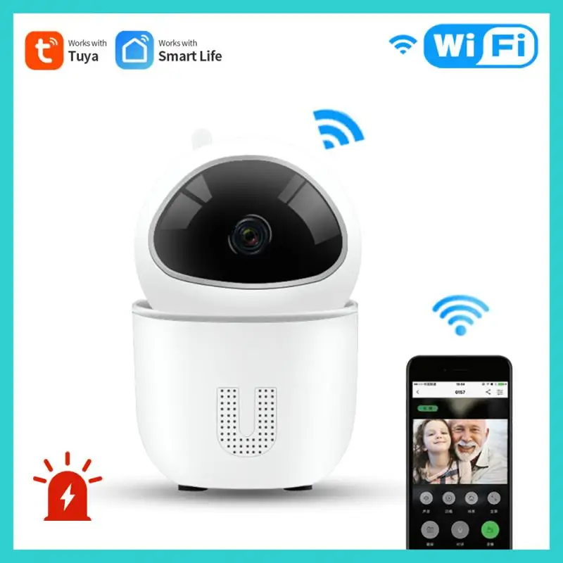 

2022 IP Camera Tuya Smart Surveillance Camera Automatic Tracking Smart Home Security Indoor WiFi Wireless Baby Monitor For Alexa