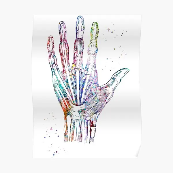 

Настенная роспись без рамки, украшение для дома в стиле ретро, с рисунком мышц и костей, без рамки