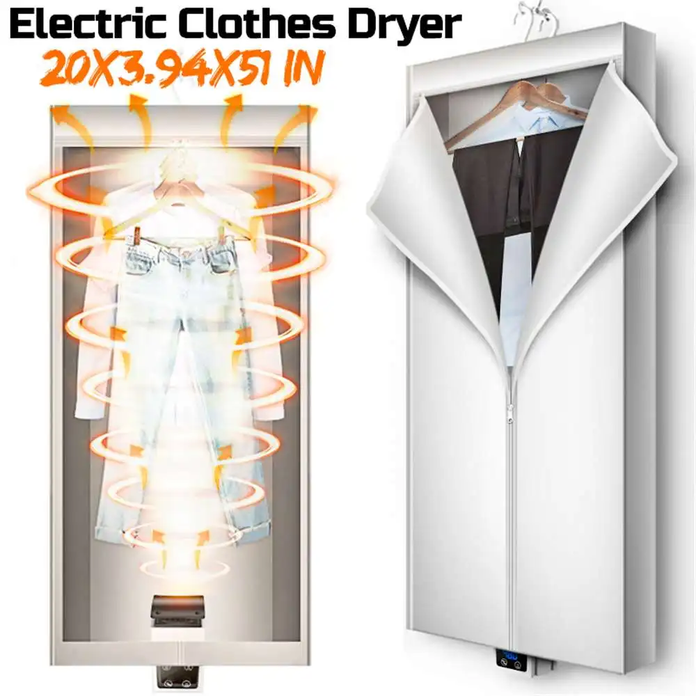 

Mini Portable Foldable Household Electric Clothes Fast Drying Clothing Rack Multifunctional Drying Machine Warm Air Heating Drye