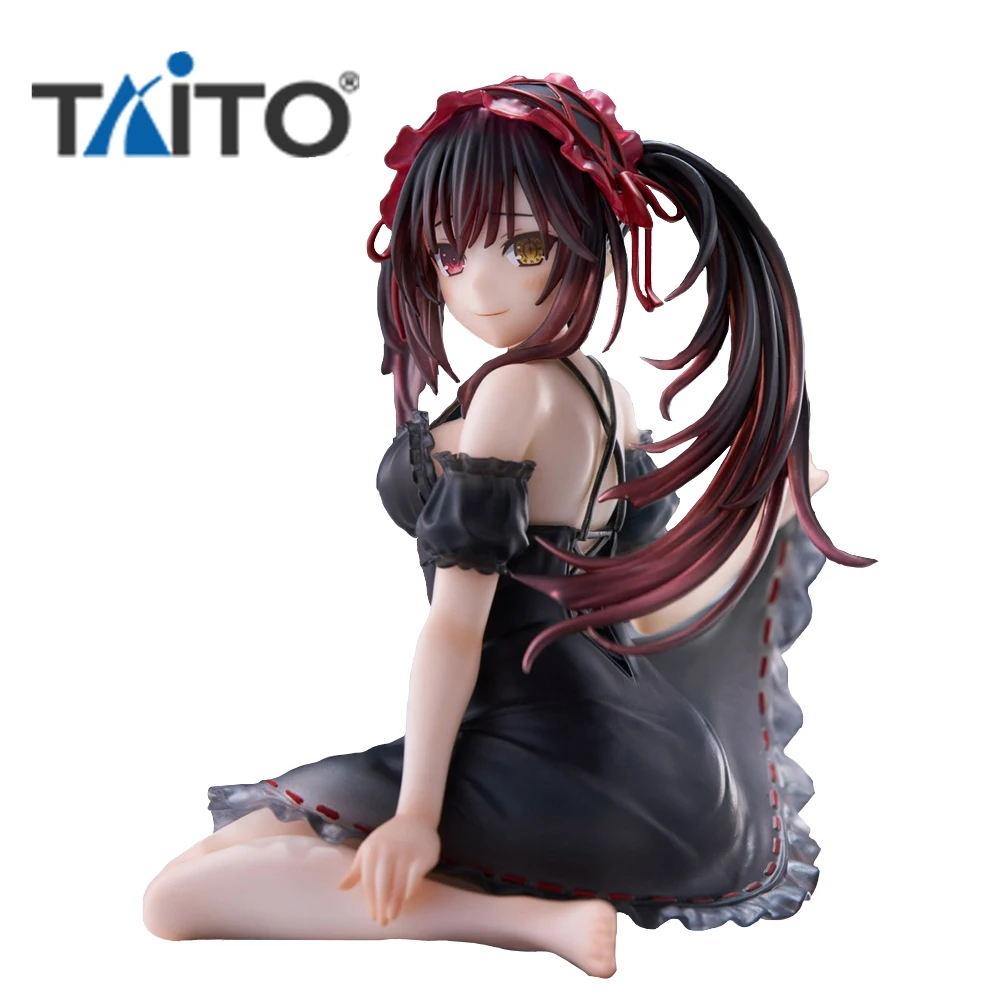 Оригинальная настольная милая пижама TAITO DATE A LIVE Tokisaki Kurumi стильная кавайная