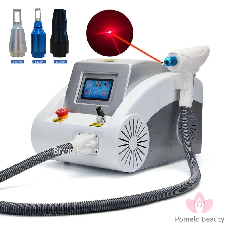

Tattoo Removal Yag Laser spot removal Carbon Fiber Stripping Red Aiming Point Tattoo Removal Machine