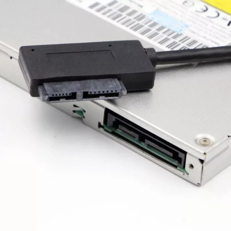 

Кабель адаптера Slimline к USB 2,0 для ноутбука, CD DVD Rom привода 7 + 6 13Pin