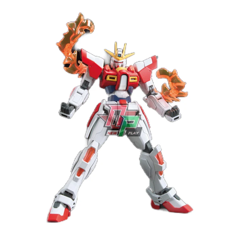 Bandai оригинальная модель Gundam HG HGBF 018 1/144 сборка горящий солдат мобильный костюм