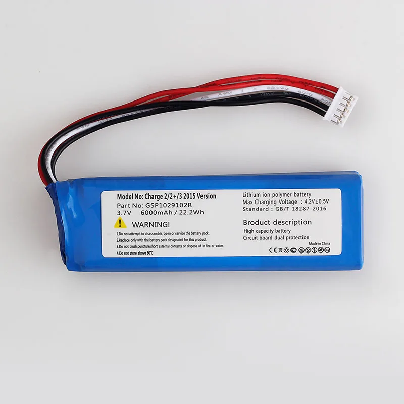 

Для нового JBL Charge 3 Charge 2 Audio Battery Qi аккумуляторная батарея 6000MAh