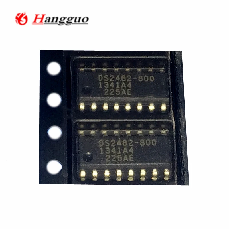 

5PCS/Lot Originl DS2482S-800 DS2482-800 2482-800 2482S-800 Controller Interface IC SOP-16 Chip