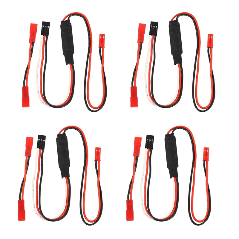 

4X Winch CH3 3 Ways Control Line Panel Remote Controller Receiver Cable For 1/10 RC Crawler Axial SCX10 Traxxas TRX4