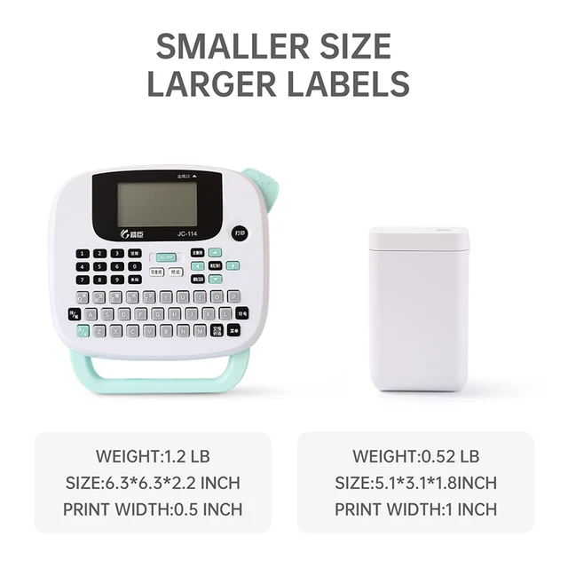 NiiMbot D101 Portable Pocket Label Maker Mini Wireless Inkless Label Printer for Phone Tablet Office Home Organization D11 Plus 4