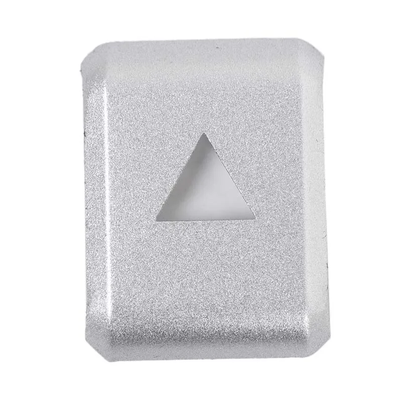 

1 шт., серебристый цвет из нержавеющей стали для Toyota Land Cruiser Prado 250 LC250 2024 + автомобильная двойная кнопка вспышки, декоративная наклейка, аксессуары