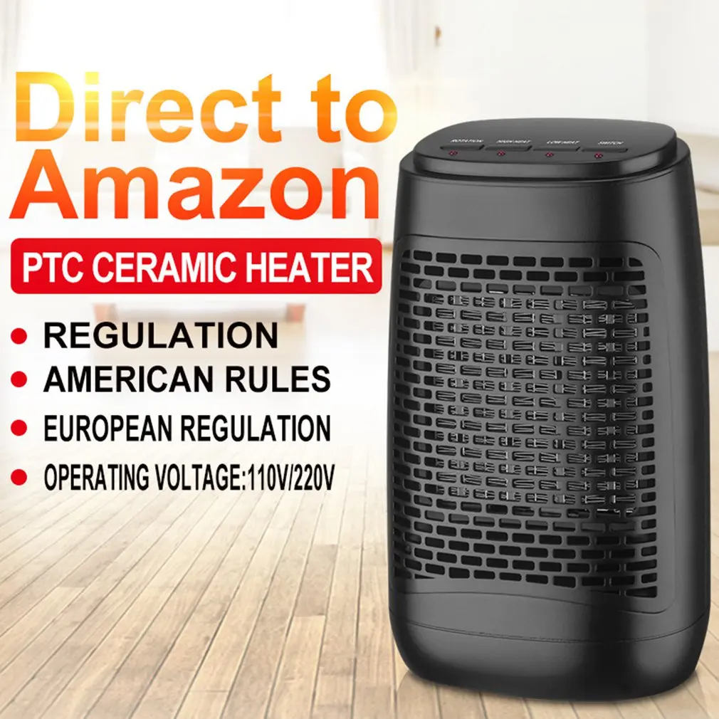 

Mini Space Heater Electric Home Heaters Portable Fast Heating Electric Heater Room Handhled Heater Ceramic Heating Warmer Fan