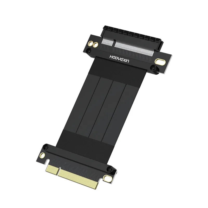 HYX высокая скорость Pci-E3.0 Экспресс 8X для 8X слот карты расширения конвертер расширитель ленты Удлинительный кабель адаптера Pci-E X1 с золотым покрытием