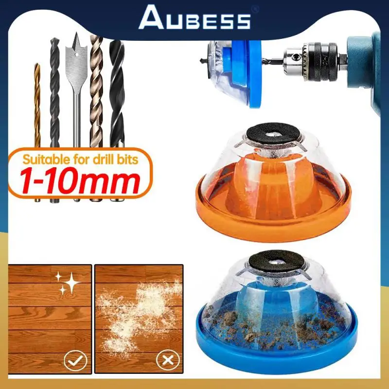 

Blue Drill Dust Diy Power Tool Organizer Display Case Drill Bit Collector Drill Bit Accessories