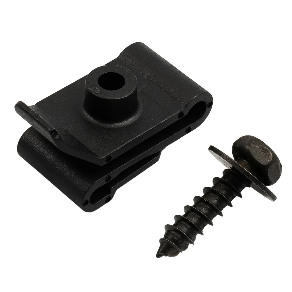 

5 Pcs Car Fender Lining Wheel Arch Mudguard Trim Clips Car Bumper Fender Lining Clips Chassis Engine Guard Nut Screw Washers