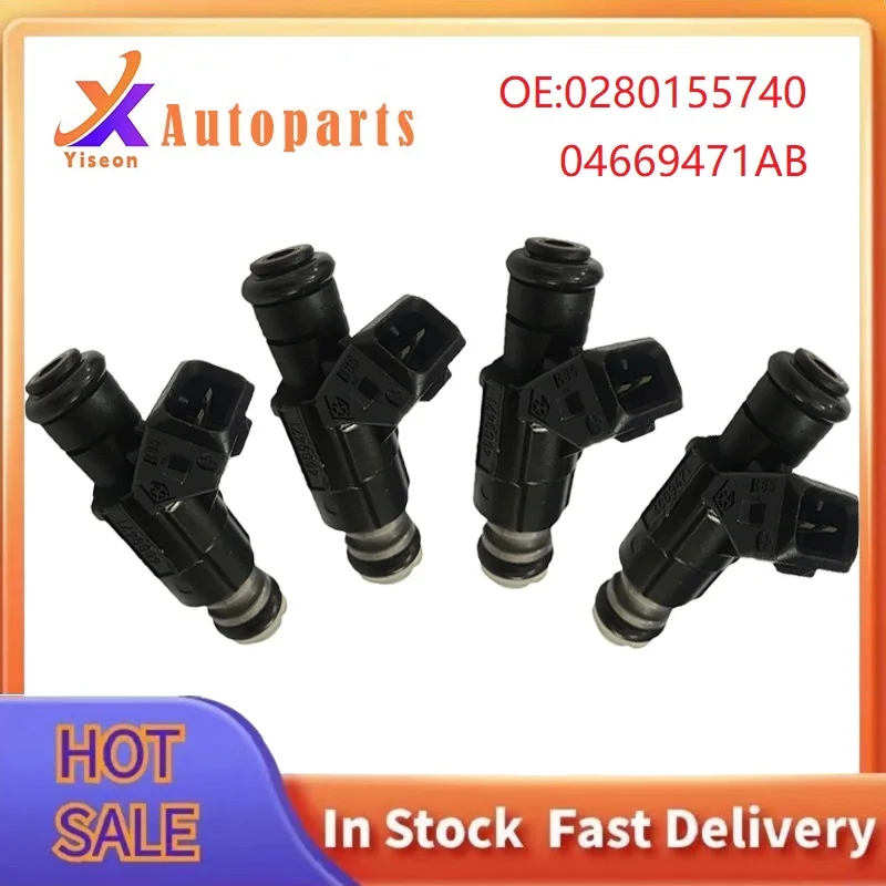 

0280155740 Fuel Injector For Breeze Sebring 04669471AB Accessories For Vehicles