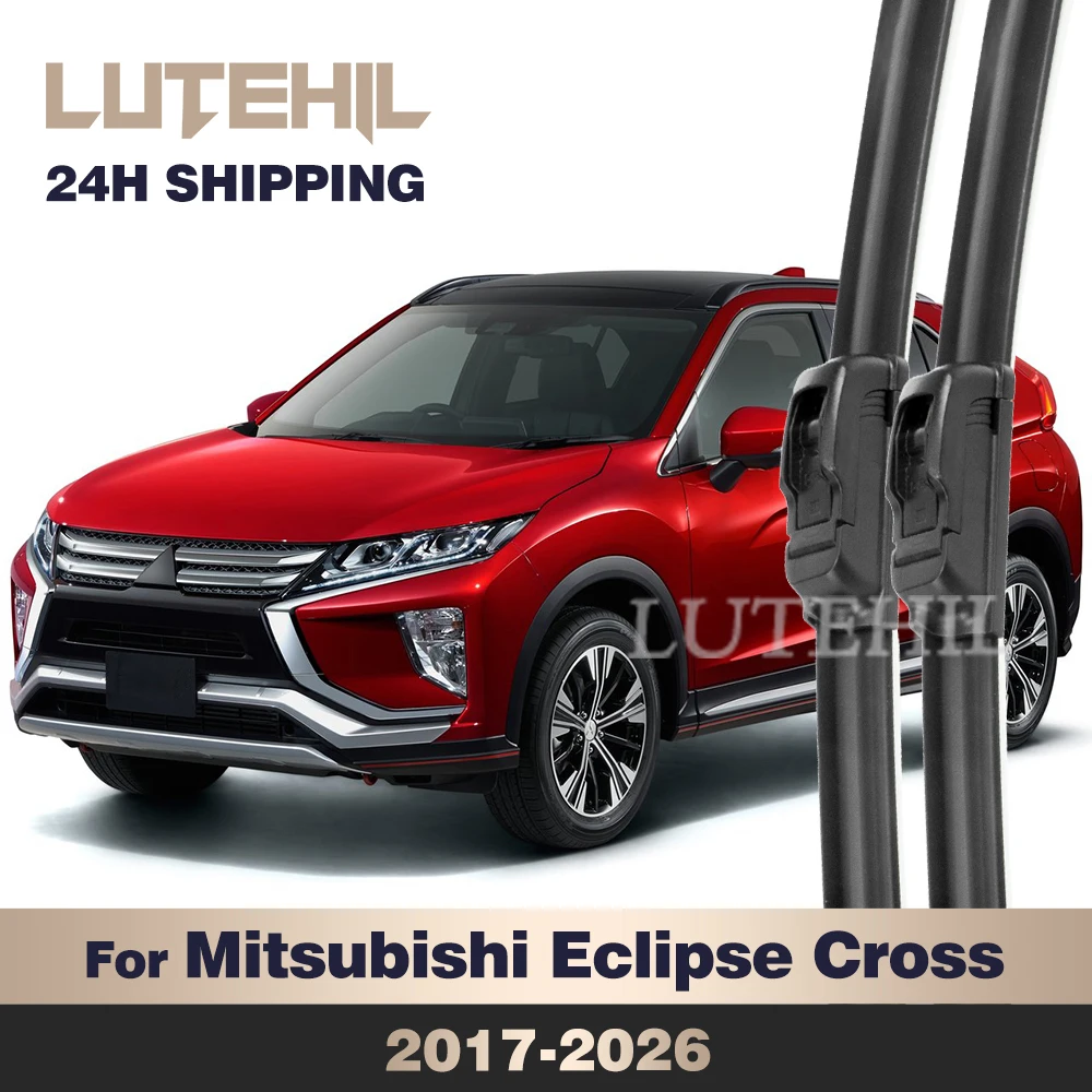 

Передние гибридные щетки стеклоочистителя для Mitsubishi Eclipse Cross 2017-2026 2018 2019 2020, лобовое стекло, переднее окно 24 "+ 20"