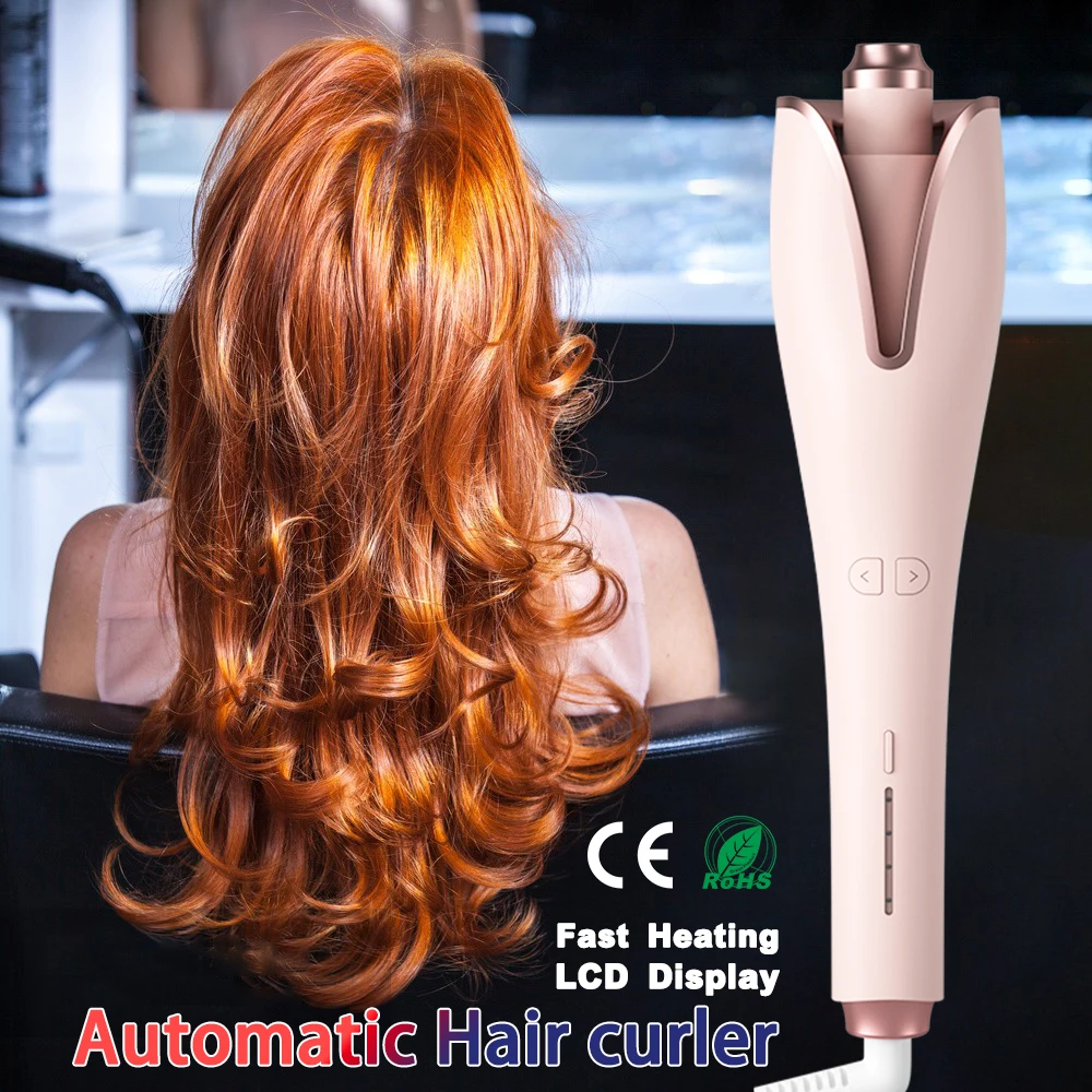 

Multi-Automatic Hair Curler Ceramic Rotating Hair Curling Heating Curler For Women Wave Hairdressing Tools Professional Curlers