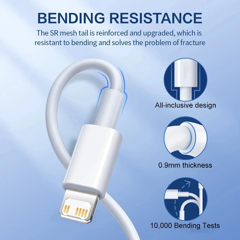 3 IN 1 For Magsafe Wireless USB C Fast Charger For iPhone 13 12 11 14 Pro Max Plus XR XS Original 20W Type C To Lightning Cable