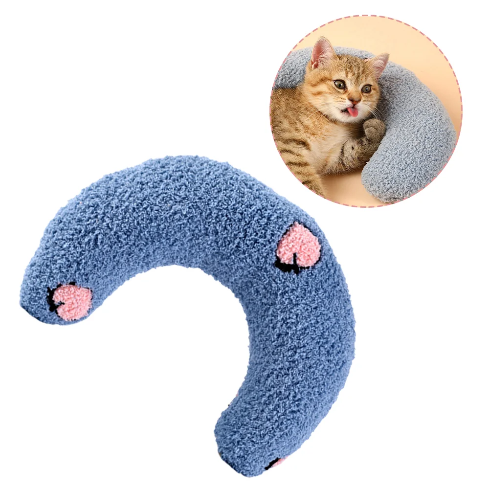 

Kitten Pillow Training Neck Pillow Headrest Plush Beds Bed Pillows Neck Protection Pillow