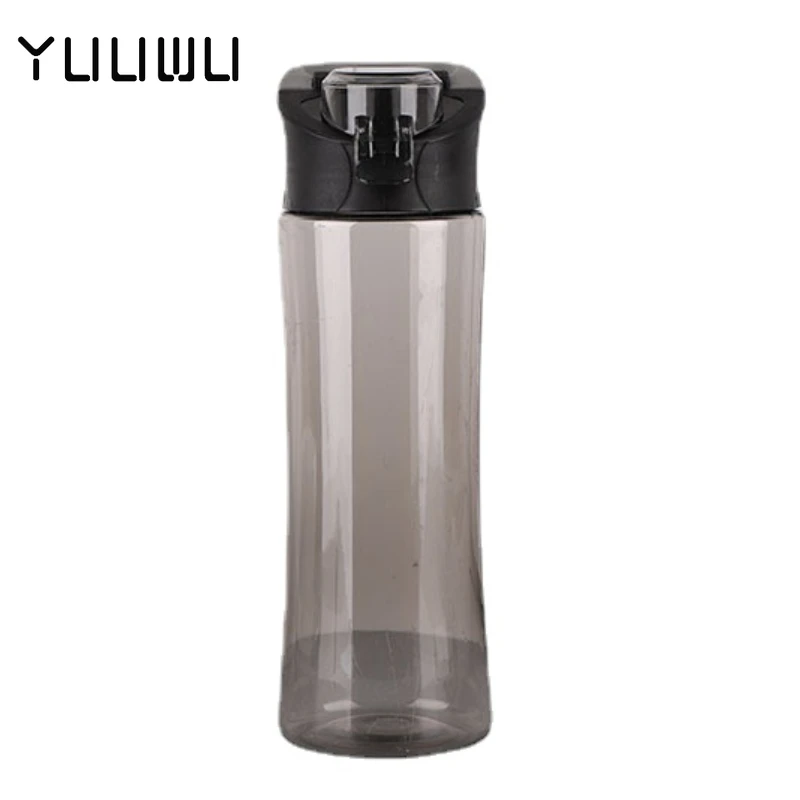 

600ml Water Bottle Portable Transparent Outdoor Sports Travel Leakproof Kettle Drinkware Cup Mug High Plastic Drink Gourde