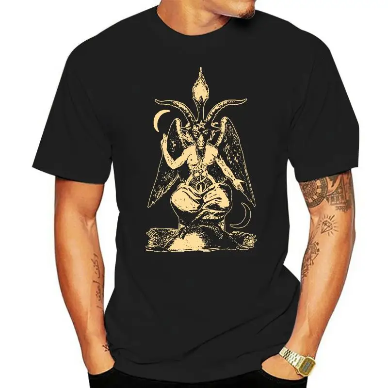 

BAPHOMET T Shirt Satanic Clothing Witchcraft Witch Horror satanism occult S - XL(1)