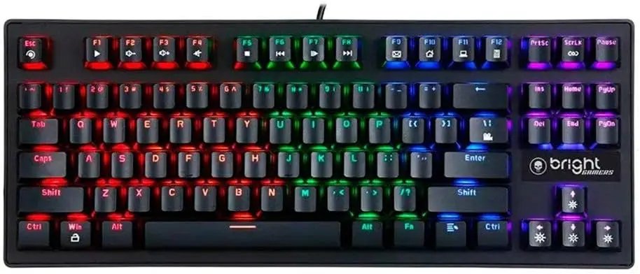 

Mecânico Gamer Compact, PRETO, MEDIO teclado mecânico gamer