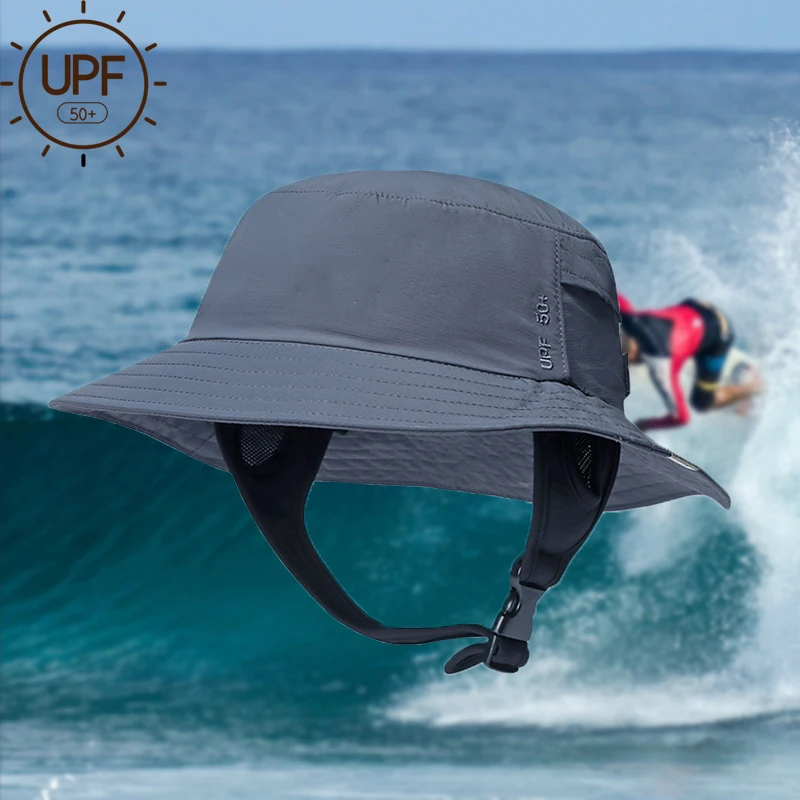 Beach Surf Hat Unisex Bucket Hat Breathable Sun Hat UPF50+ Sun Prote Summer for Outdoor Fishing Surf of Men Women Cap כובע גלישה