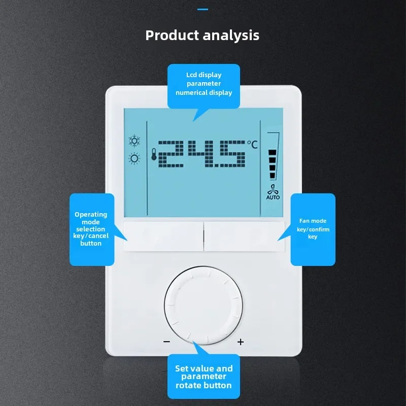 Для термостата кондиционера Siemens RDG100KN панель контроля температуры RDG160TU