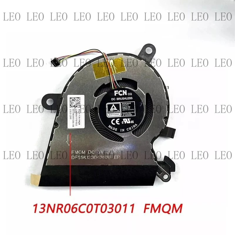 Новый вентилятор для процессора и видеокарты ASUS ROG Flow X13 2021 GV301QC GV301QE GV301QH (запчасть для ноутбука) (art.: 3920dacc577e6) - 3920dacc577e6