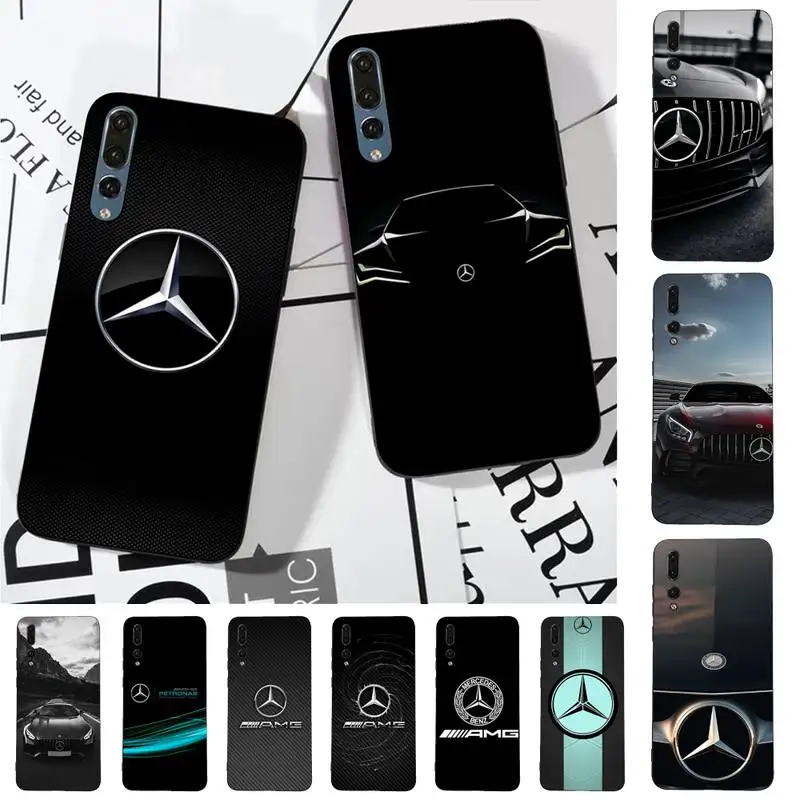 

Luxury Sports car B-Benzz Phone Case for Huawei P30 40 20 10 8 9 lite pro plus Psmart2019