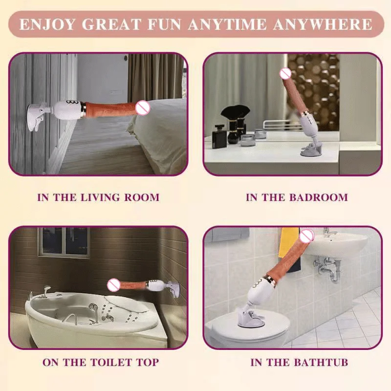 Автоматическая телескопическая секс-машина реалистичный фаллоимитатор