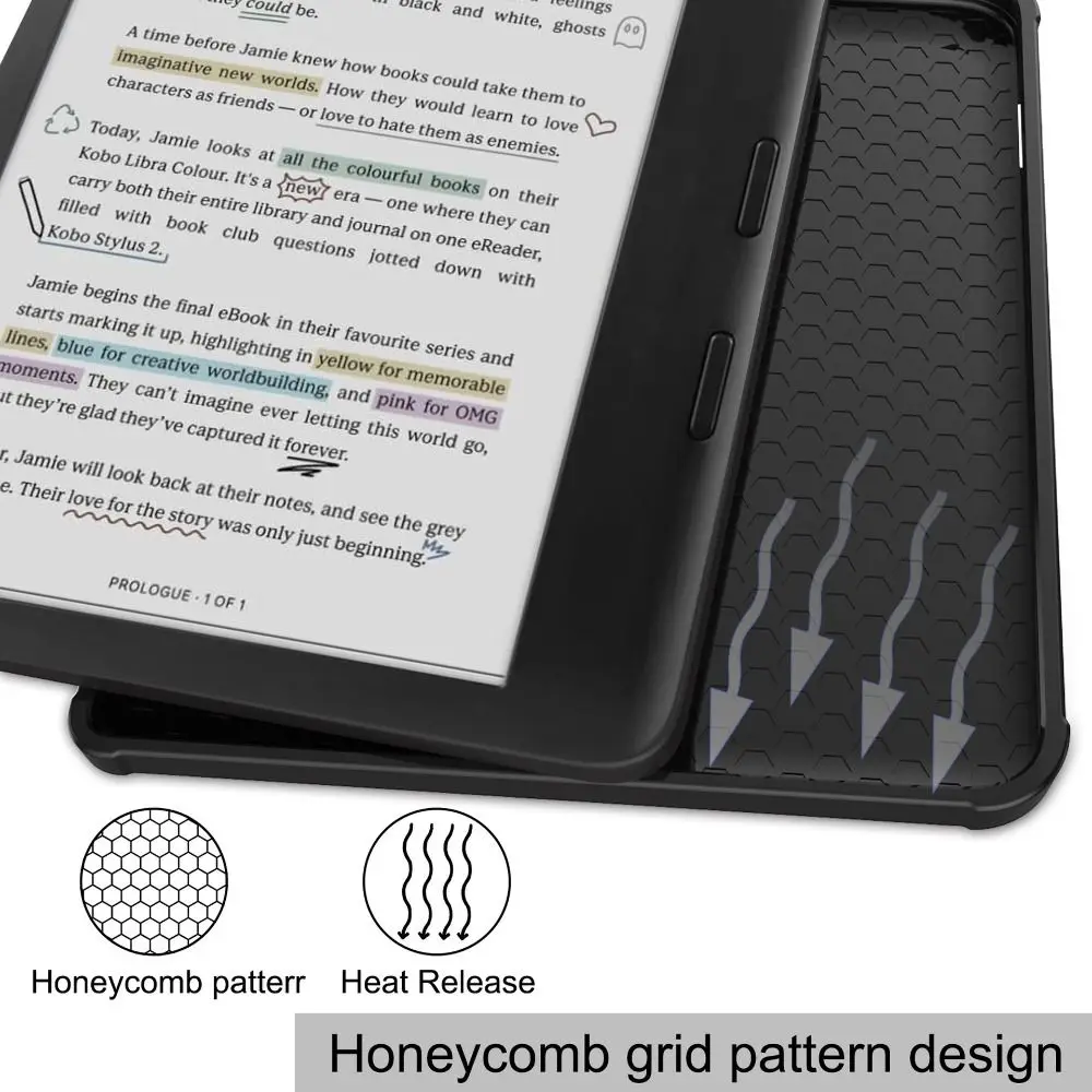 Автоматический Режим сна/пробуждения 7-дюймовый e-Reader чехол износостойкий анти